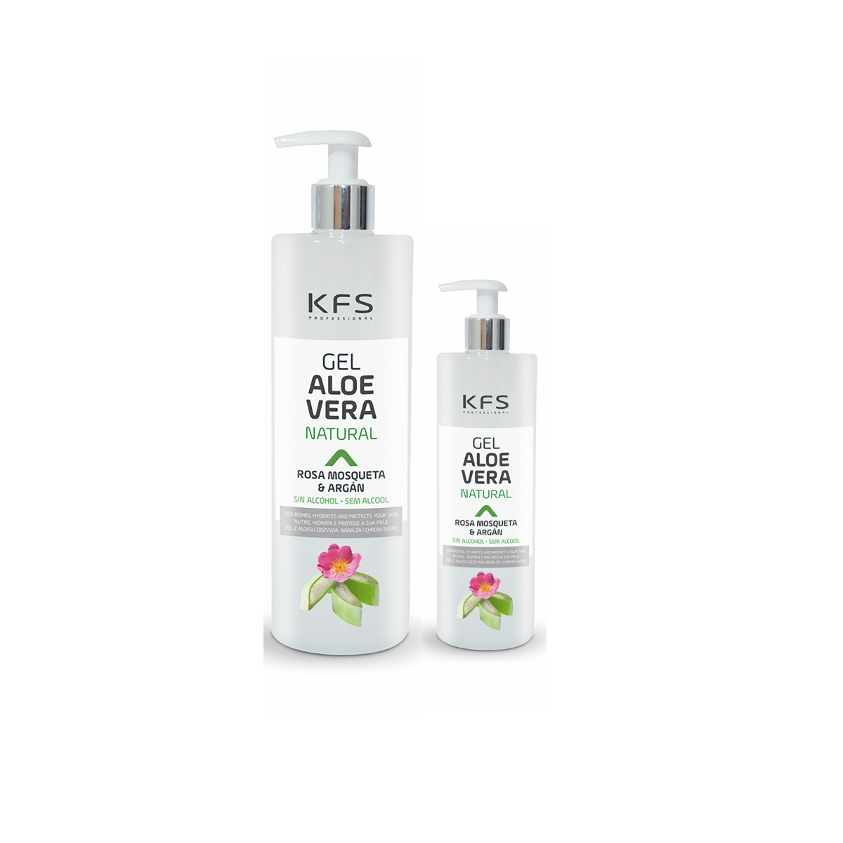 GEL DE ALOE VERA ROSA MOSQUETA Y ARGÁN