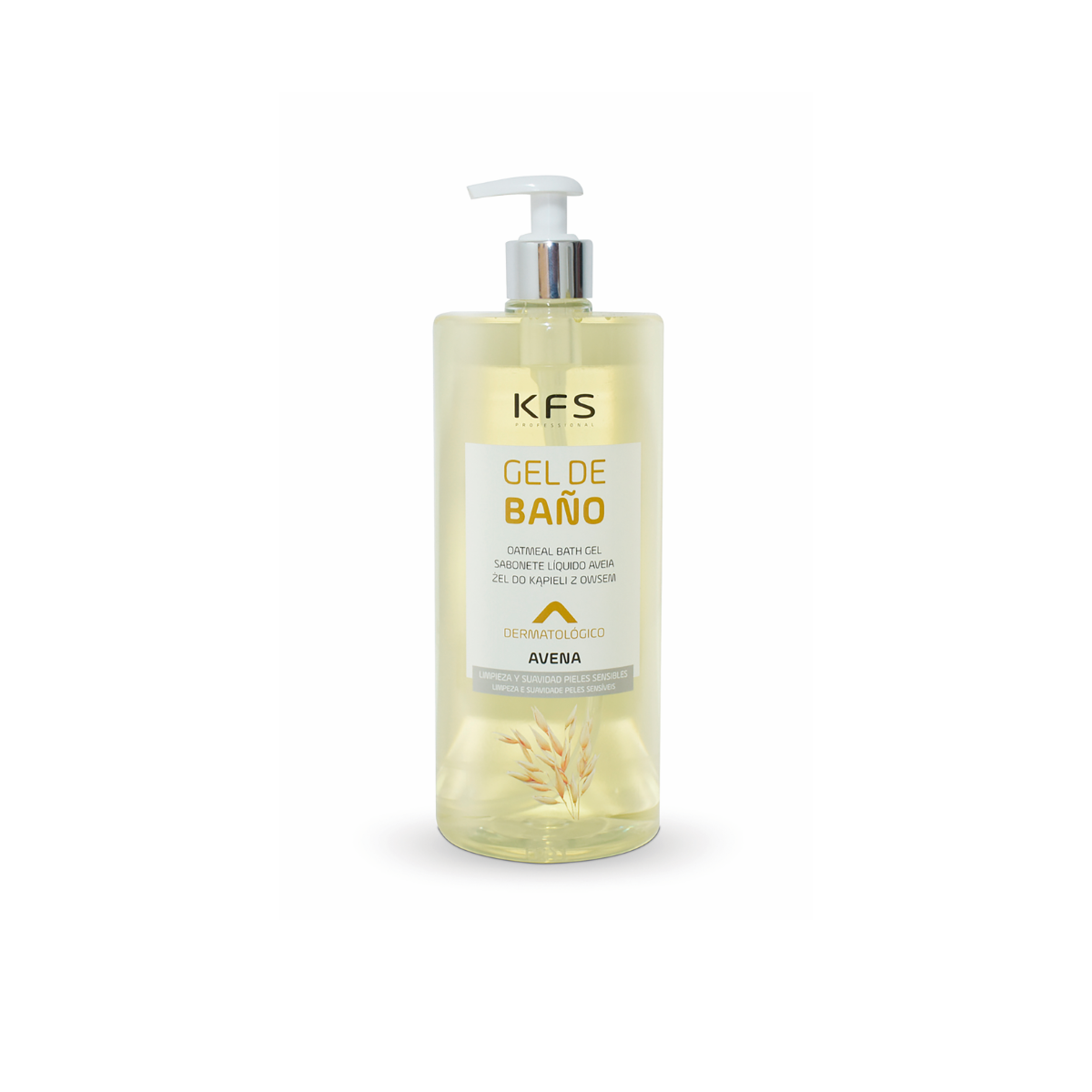 GEL DE BAÑO DE AVENA DERMATOLOGICO