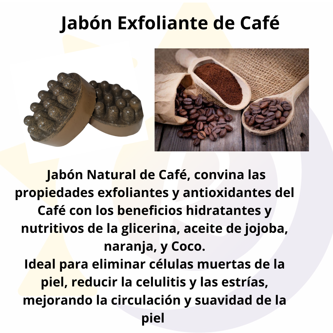 Jabón Exfoliante de Café