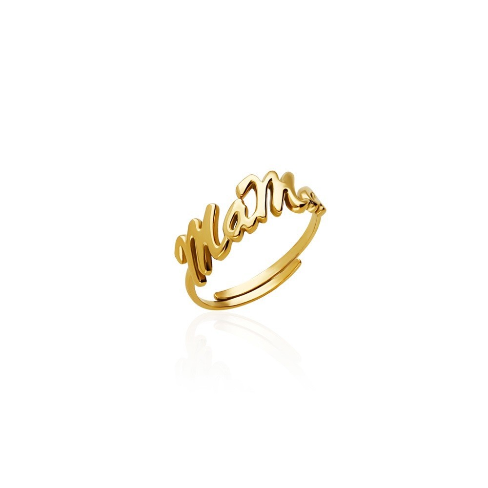 Anillo Mamá Acero 316 L.