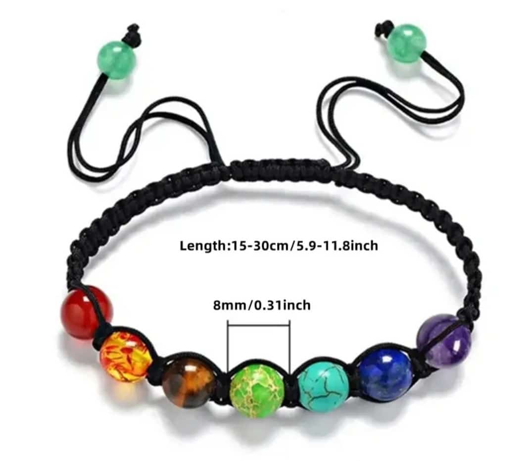 PULSERA 7 CHAkRAS