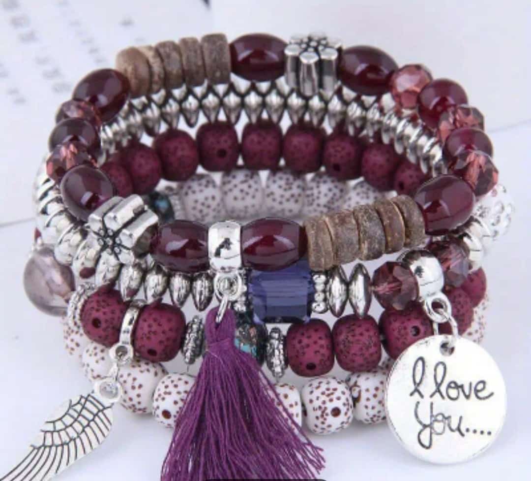 CONJUNTO DE 4 PULSERAS