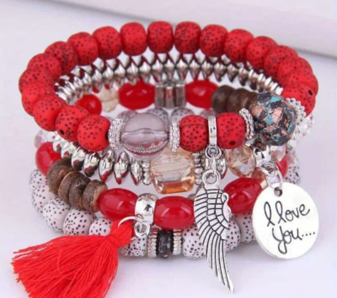 CONJUNTO DE 4 PULSERAS