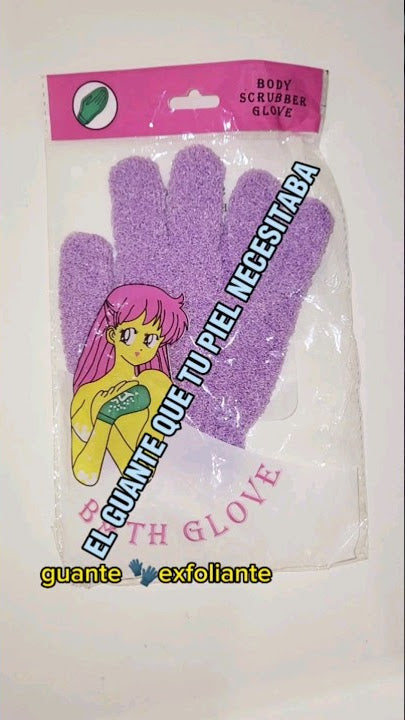 GUANTES DE BAÑO